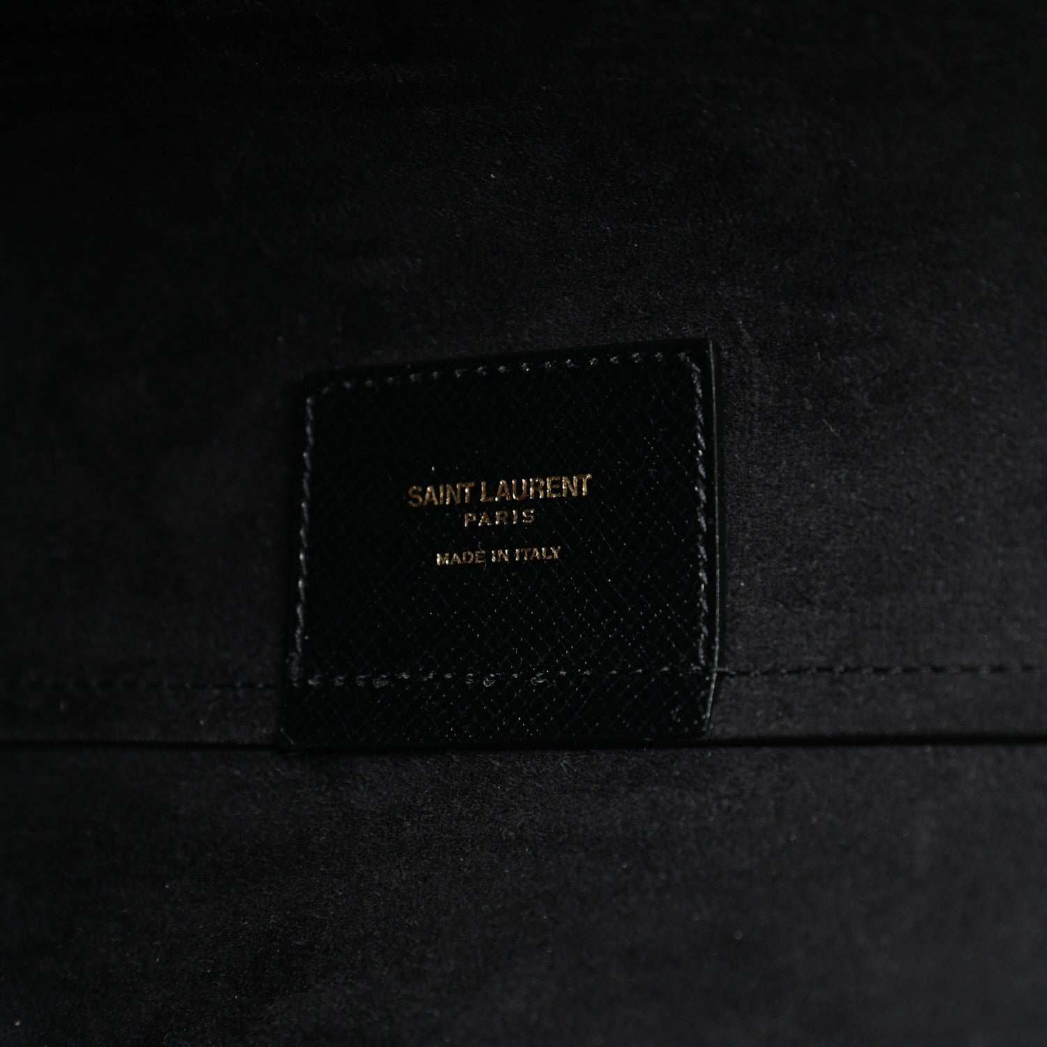 Saint Laurent Calfskin Large Shopping Tote Black 6 of 9