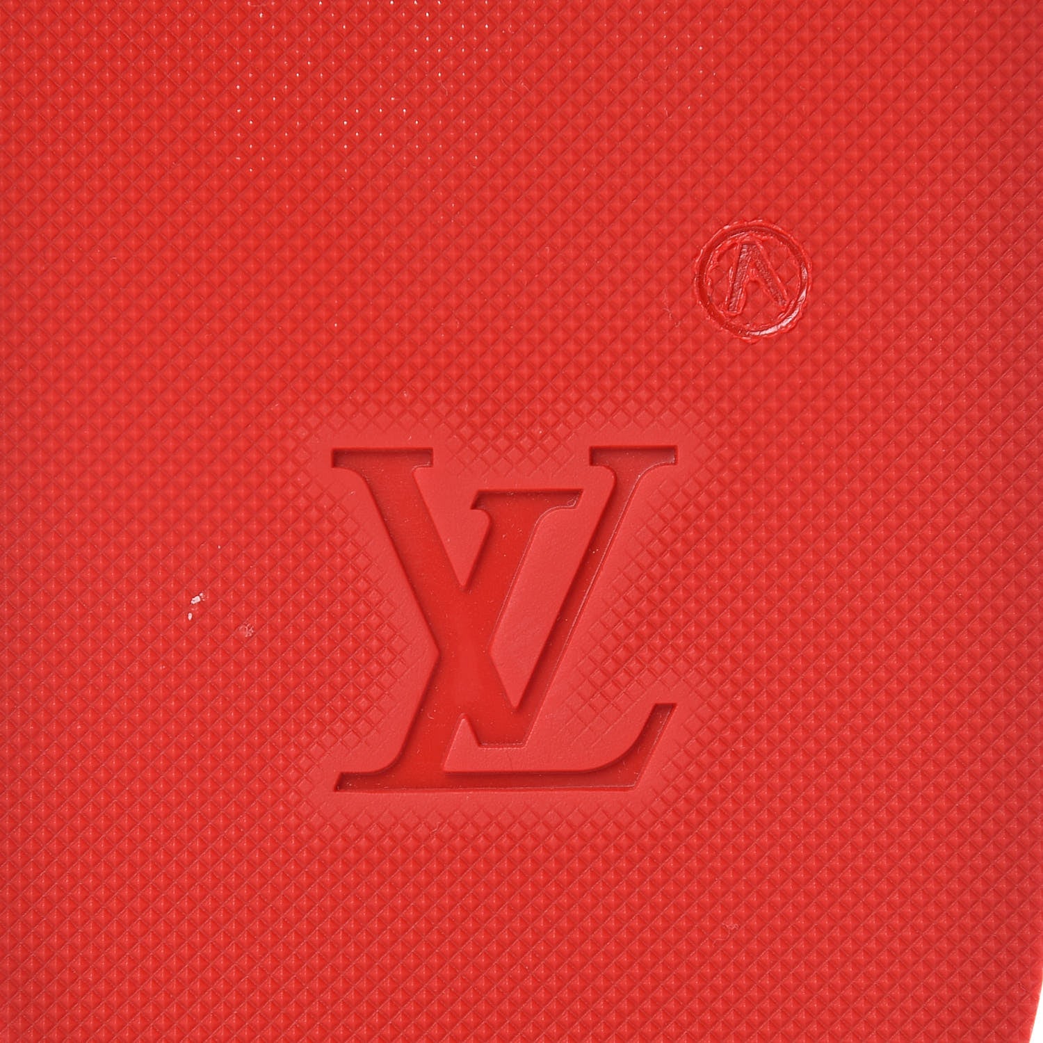 Louis Vuitton Rubber Mens Molitor Thong Sandals 9 Red 7 of 7