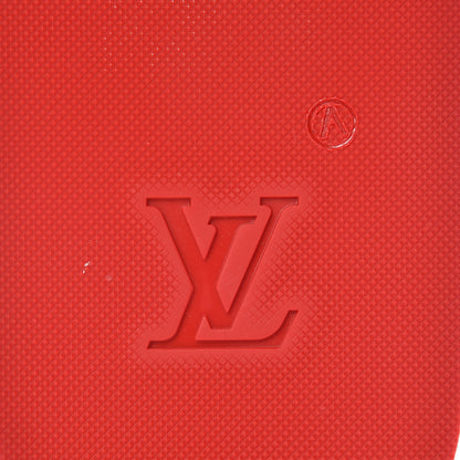 Louis Vuitton Rubber Mens Molitor Thong Sandals 9 Red 7 of 7