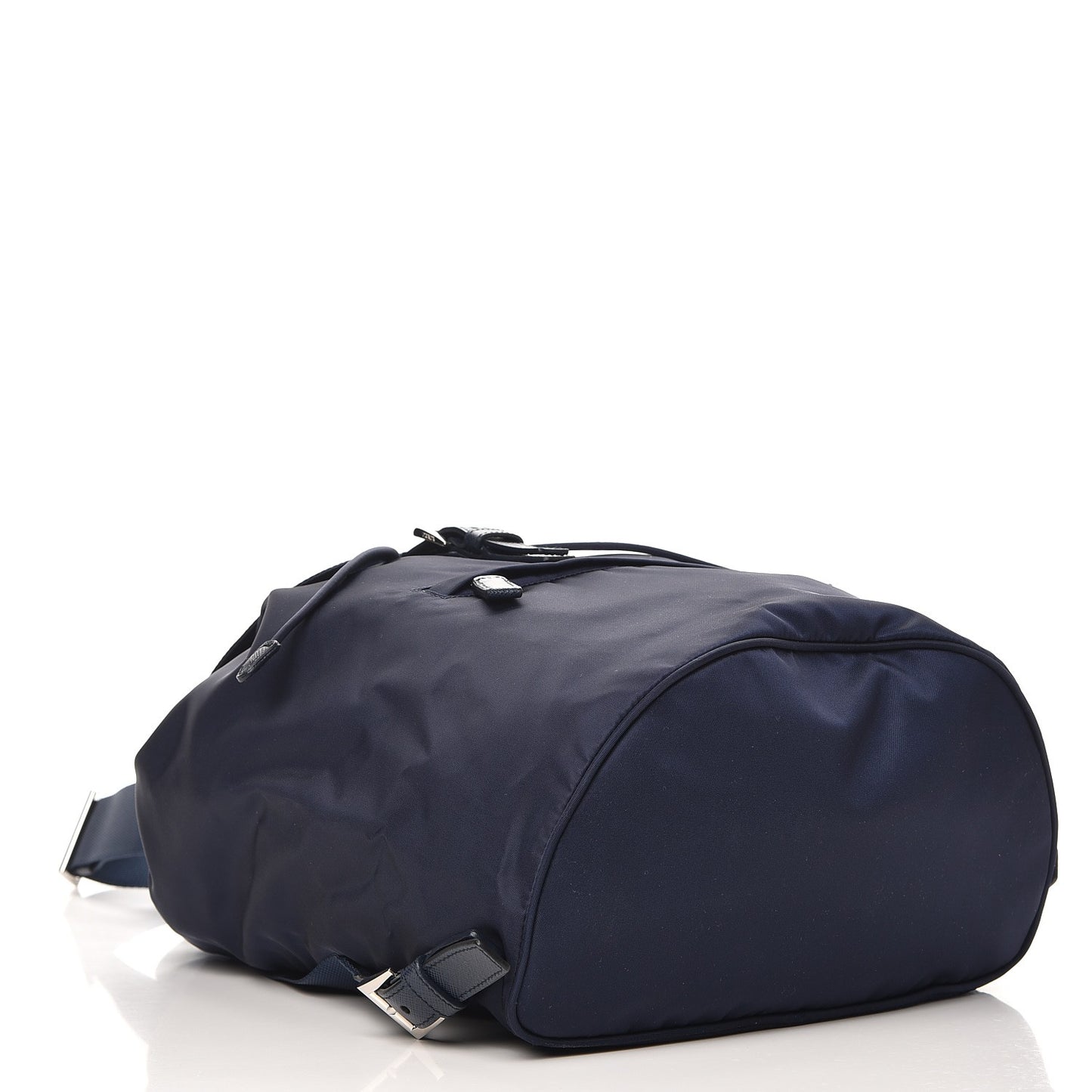 Nylon Vela Saffiano Medium Cinch Backpack Baltico