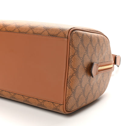MCM Lauretos Nappa Medium Ella Boston Bag Cognac 9 of 9