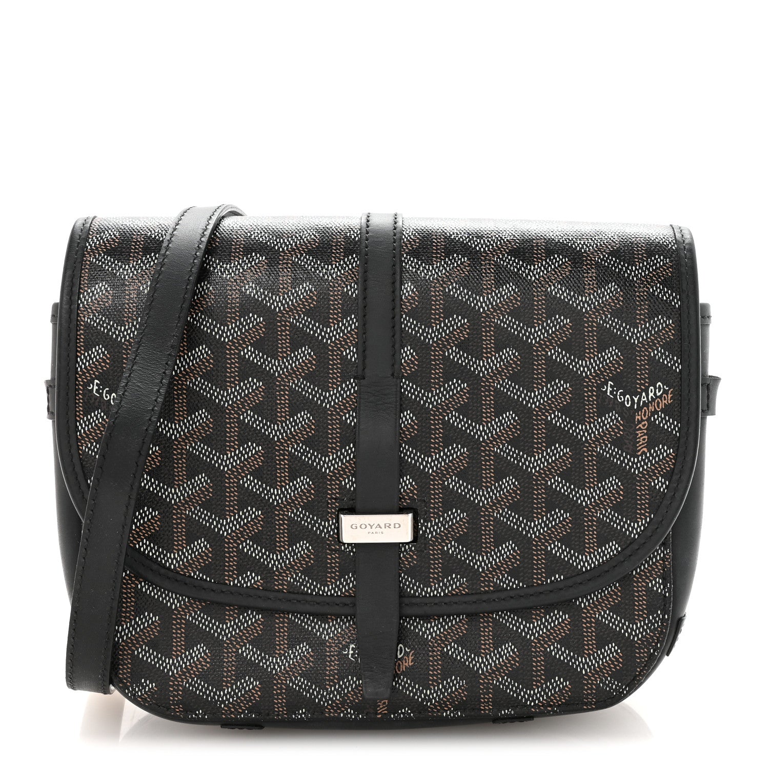 Goyard Goyardine Belvedere II PM Messenger Bag Black 1 of 9