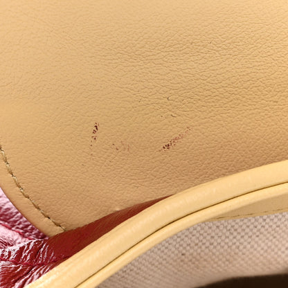 Gucci Azalea Calfskin Matelasse Diagonal Mini Torchon GG Marmont Top Handle Shoulder Bag Blue Agata New Cherry Red Butter 13 of 15