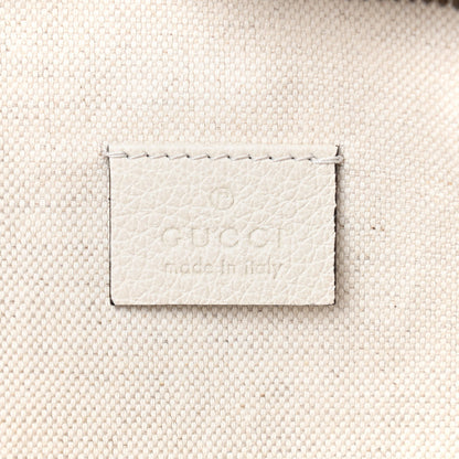 Gucci Grained Calfskin Logo Belt Bag White 11 of 19