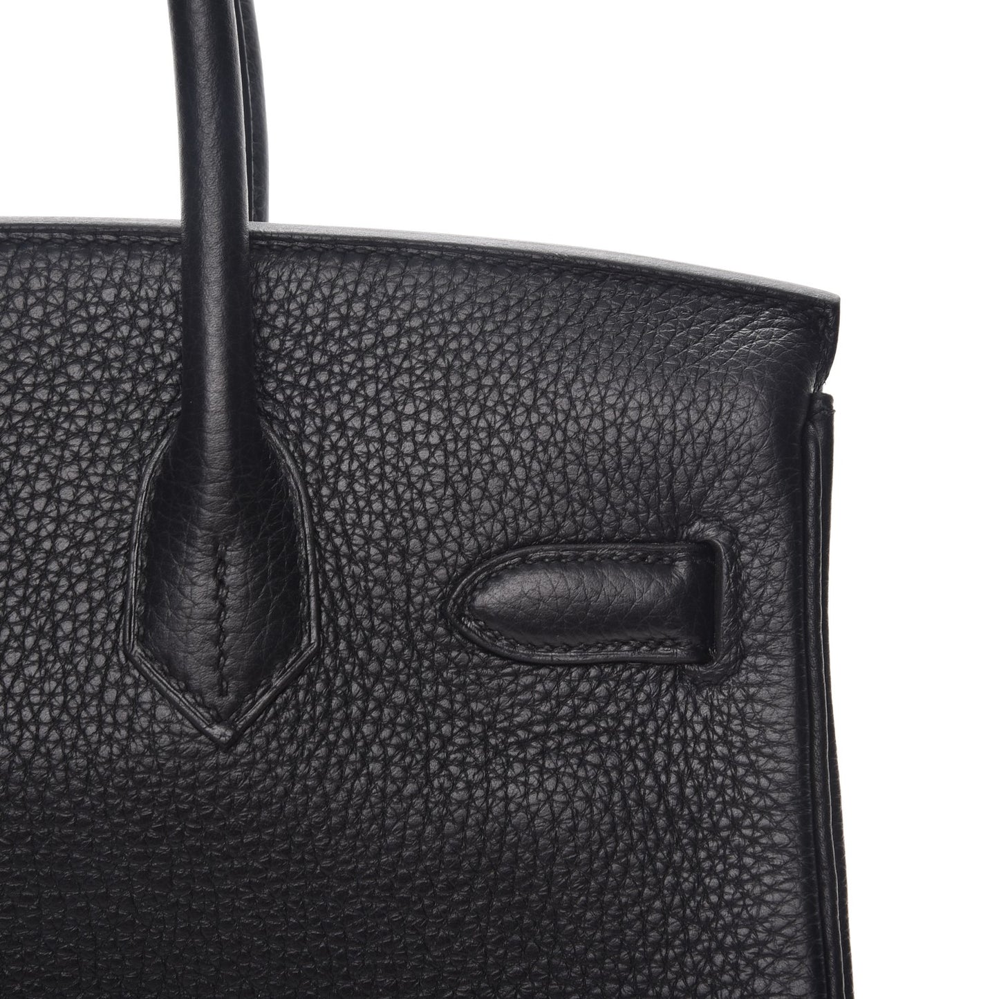Taurillon Clemence Birkin 30 Black