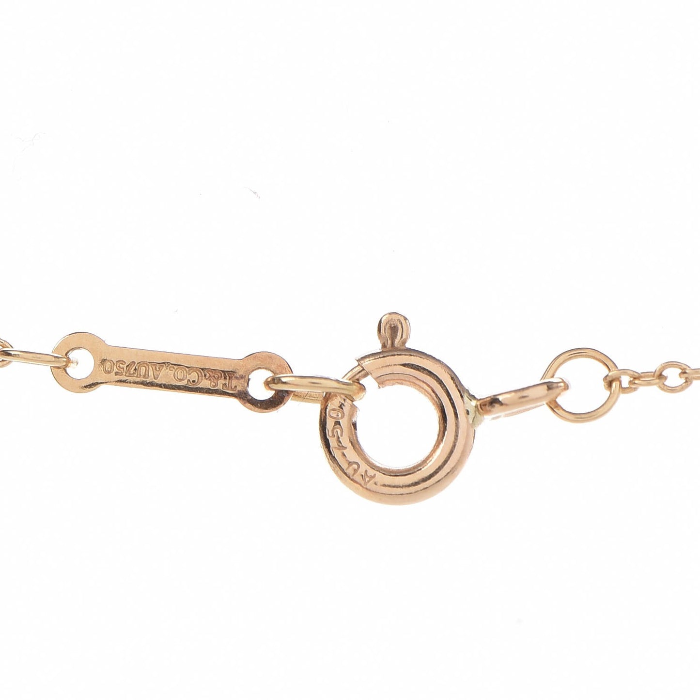 18K Yellow Gold Paloma Picasso Loving Heart Necklace