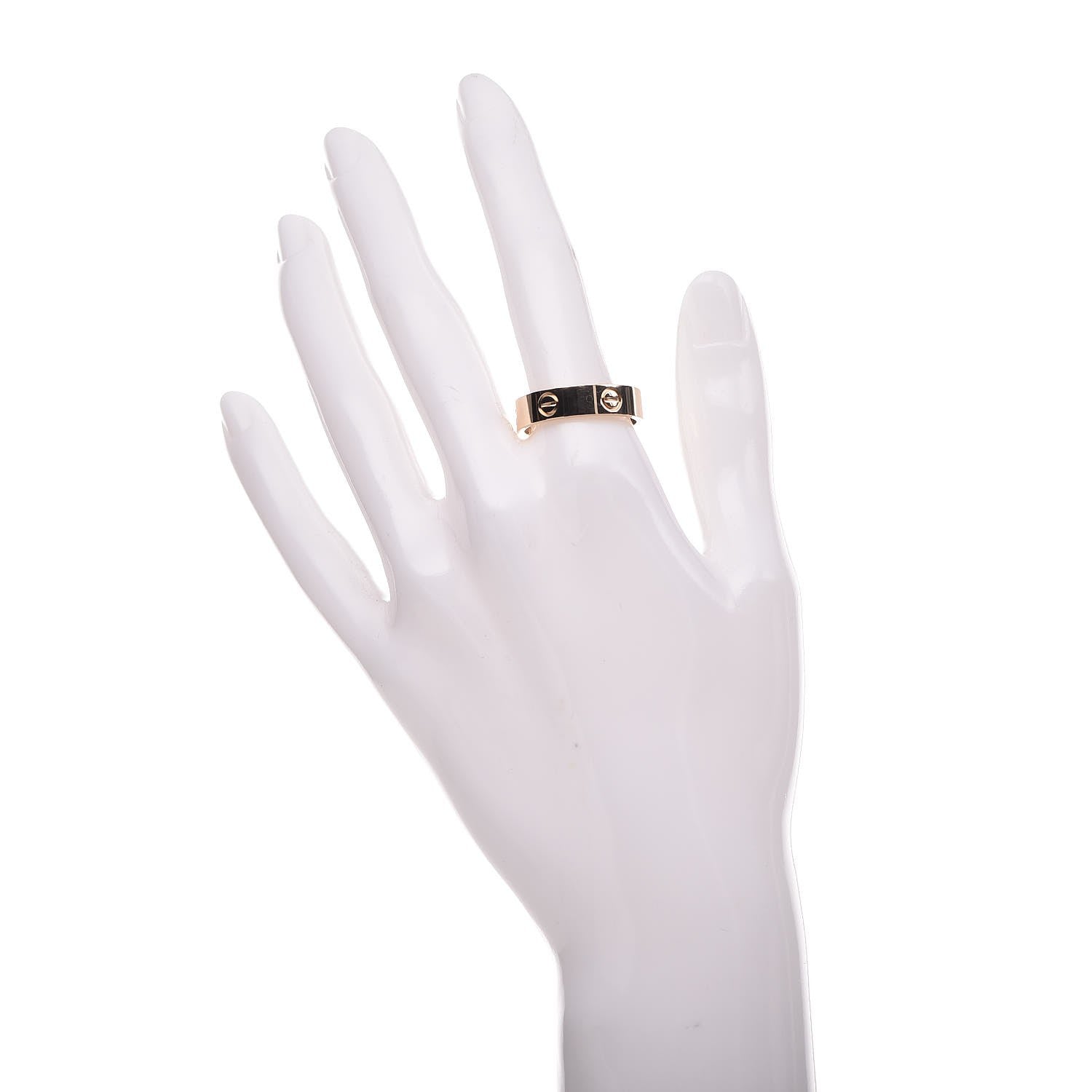 Cartier 18K Yellow Gold 5.5mm LOVE Ring 62 10 2 of 4