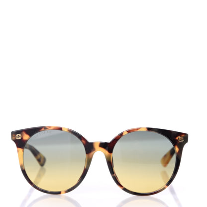 Gucci Round GG0091S Sunglasses Havana 3 of 8