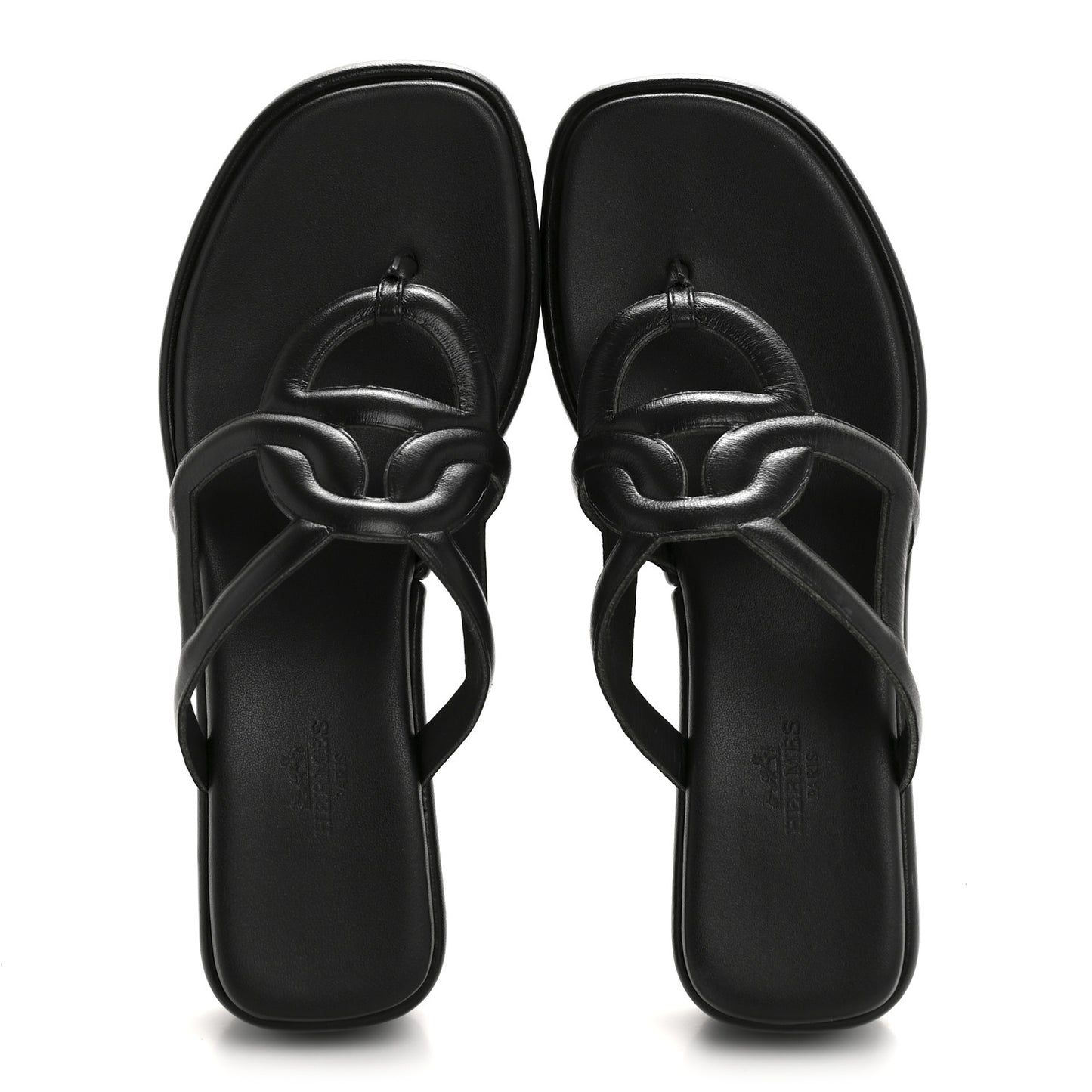 Nappa Gipsy Sandals 38 Black