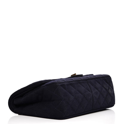 Chanel Jersey Quilted 2.55 Reissue 227 Flap Navy 4 of 10