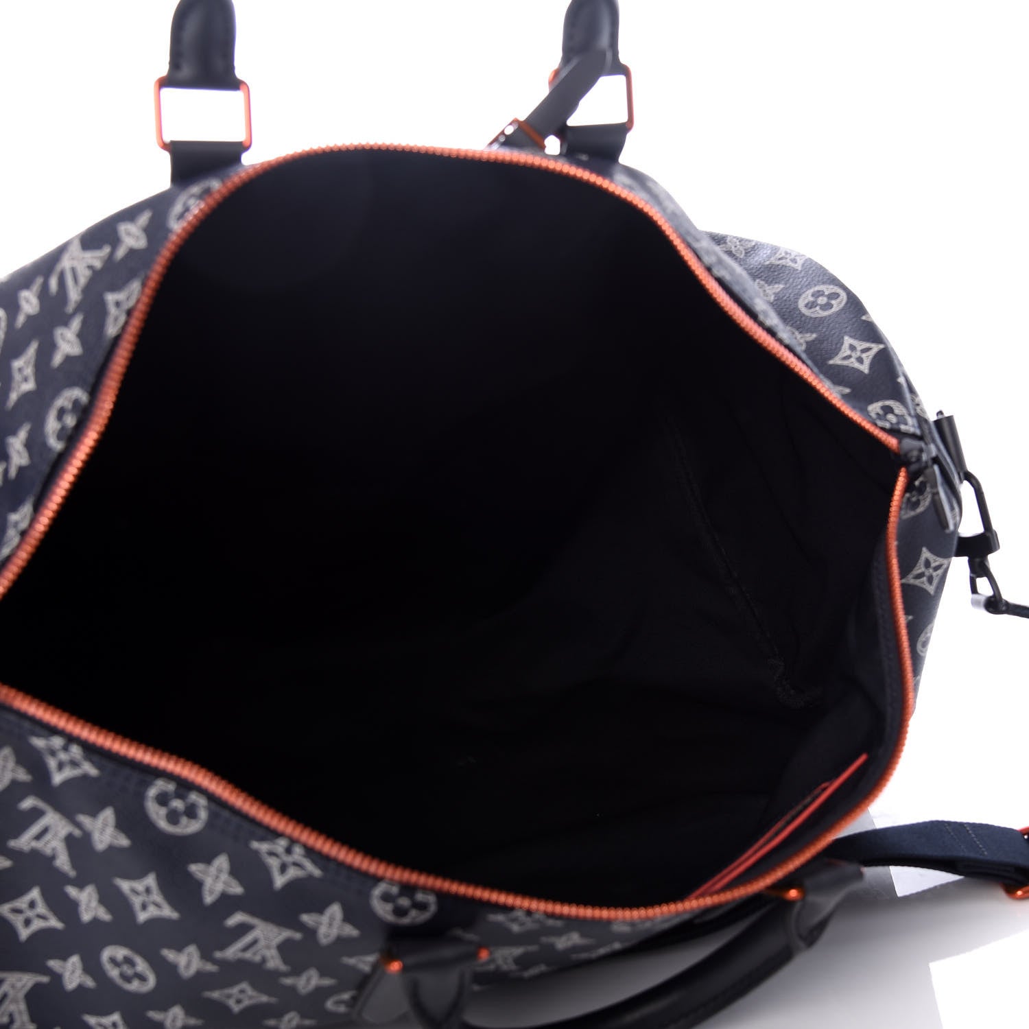 Louis Vuitton Monogram Upside Down Keepall Bandouliere 50 Ink 4 of 9