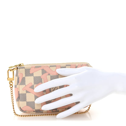 Louis Vuitton Damier Azur Tahitienne Mini Pochette Accessories 2 of 7