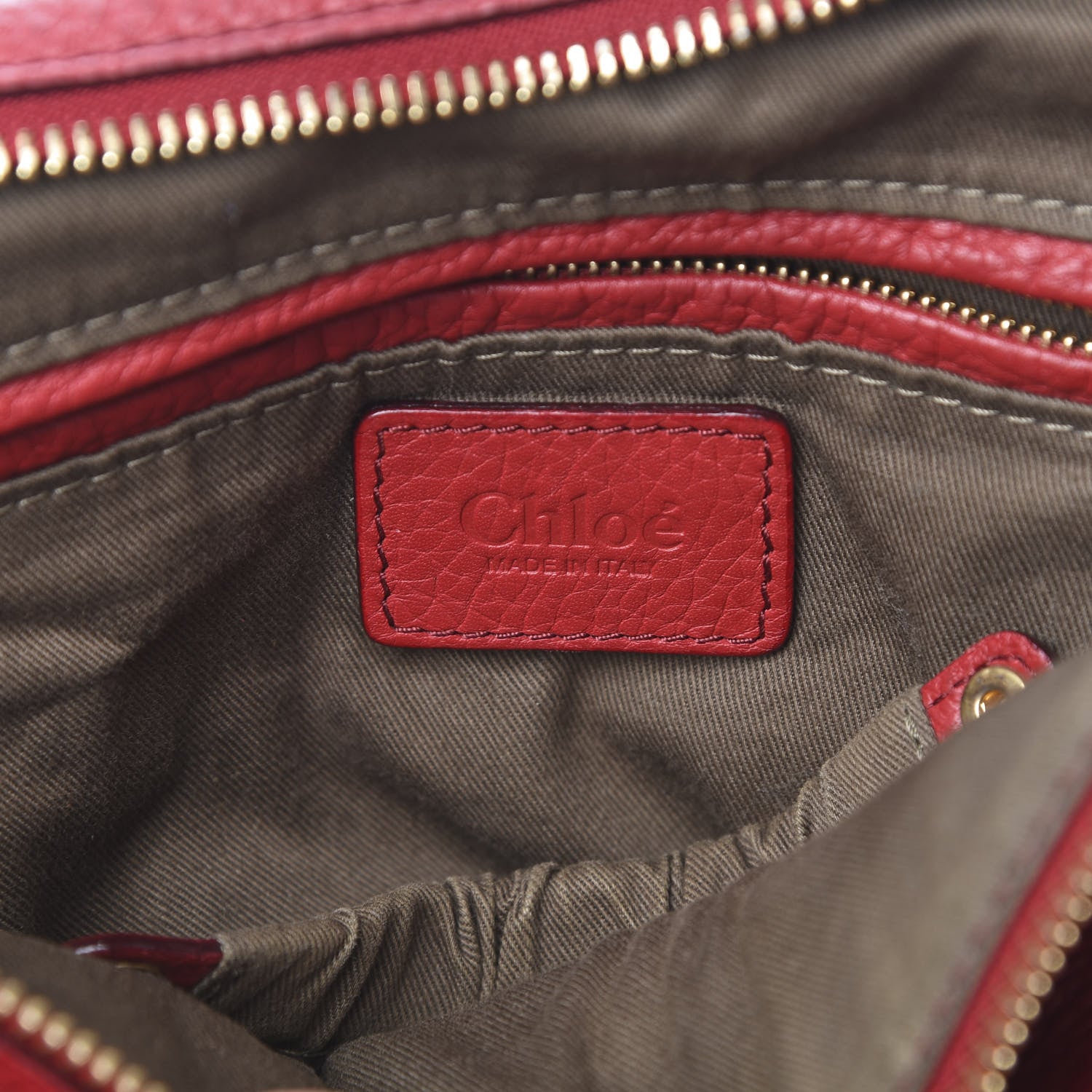 Chloe Calfskin Medium Marcie Satchel Acerola 6 of 16