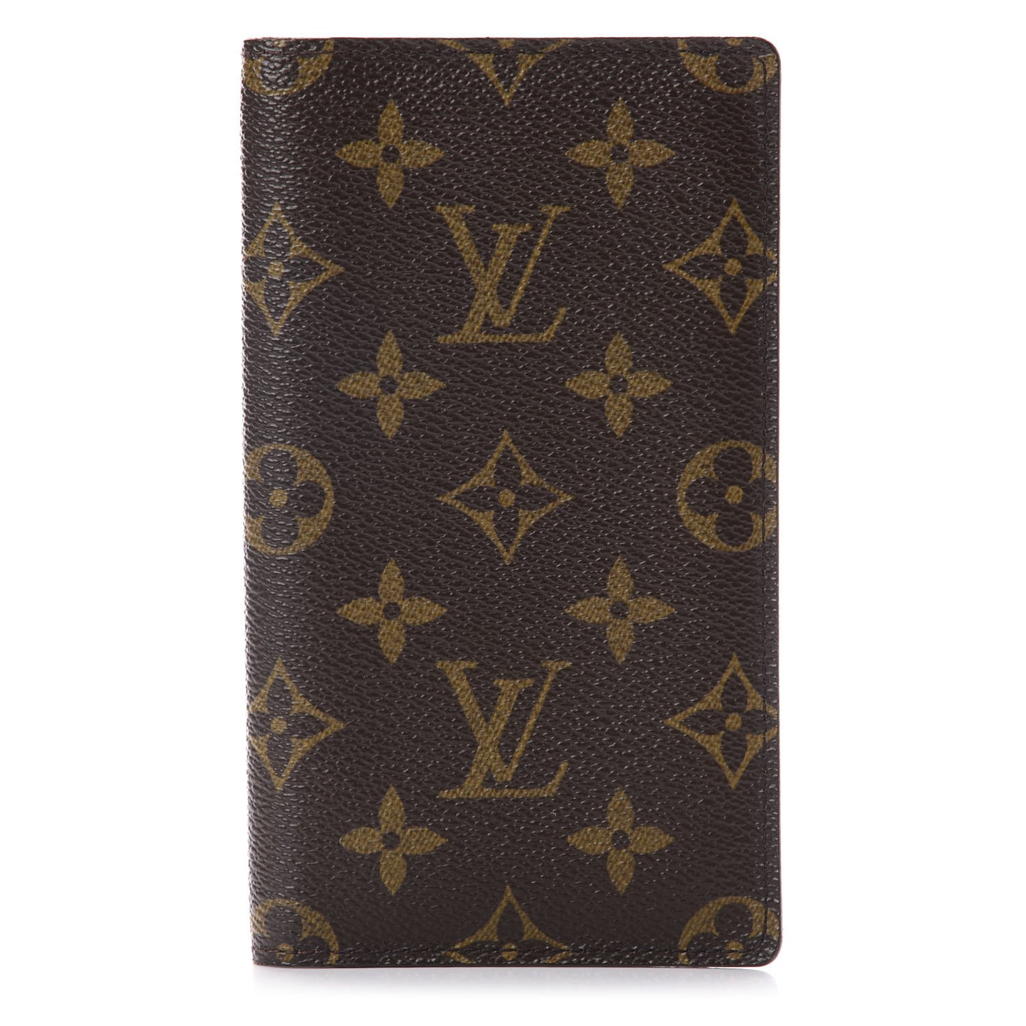 Monogram Checkbook Holder Case Wallet