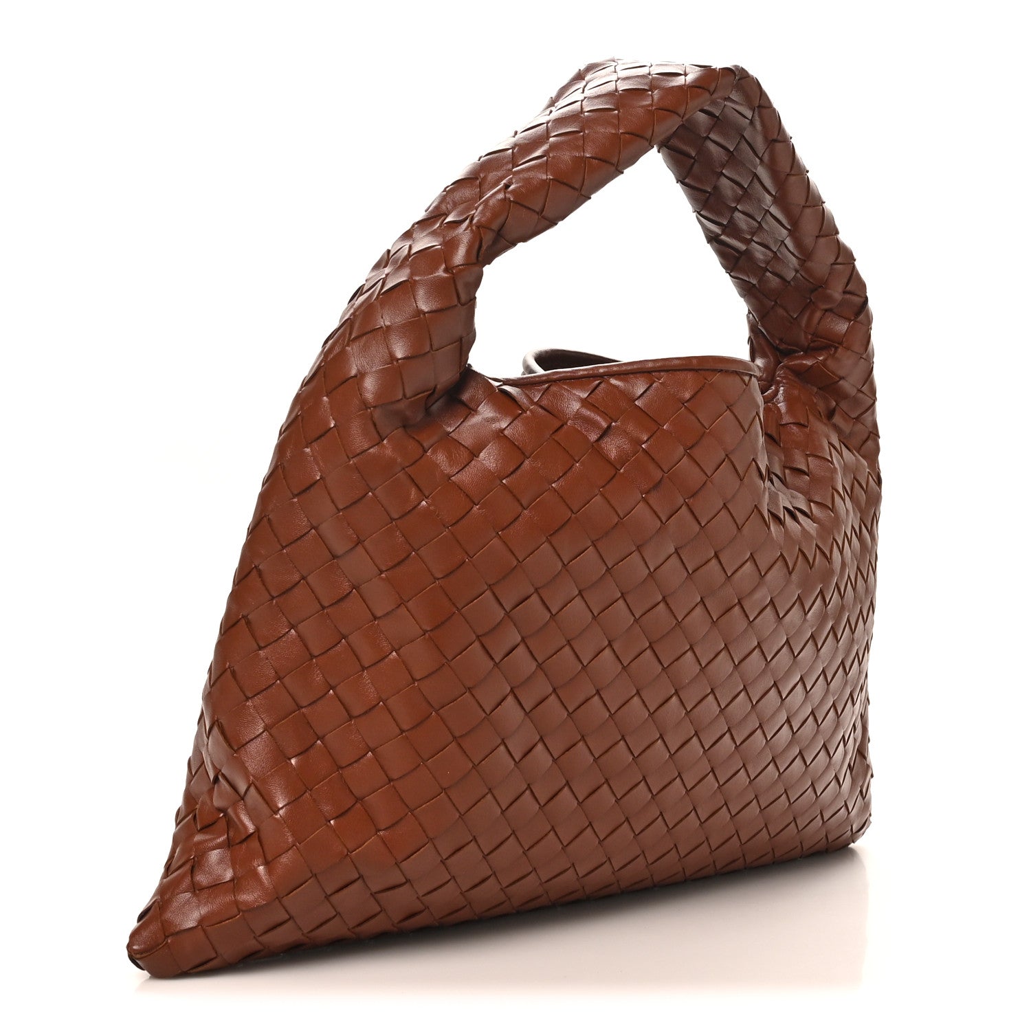 Bottega Veneta Calfskin Intrecciato Small Hop Sapele 3 of 9