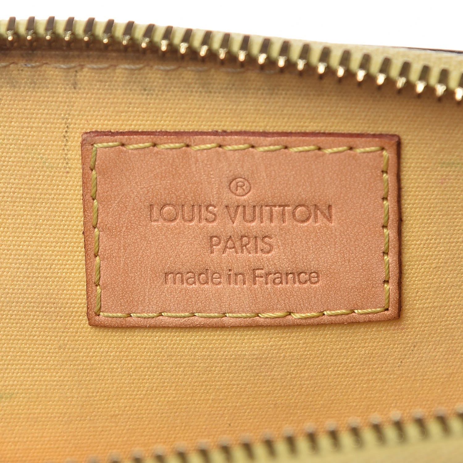 Louis Vuitton Vernis Alma BB Citrine 8 of 16