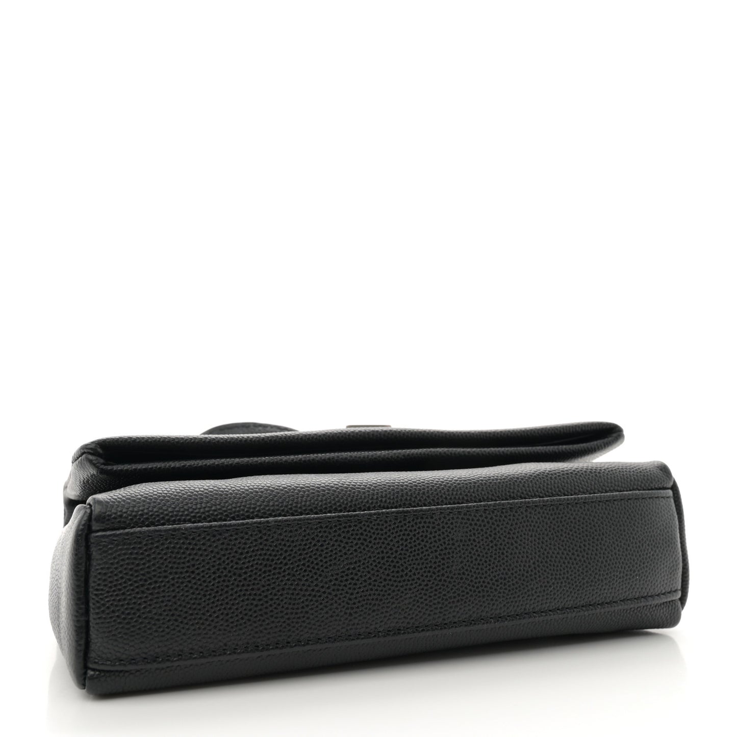 Grain De Poudre Monogram Toy West Hollywood Fold-Over Bag Black