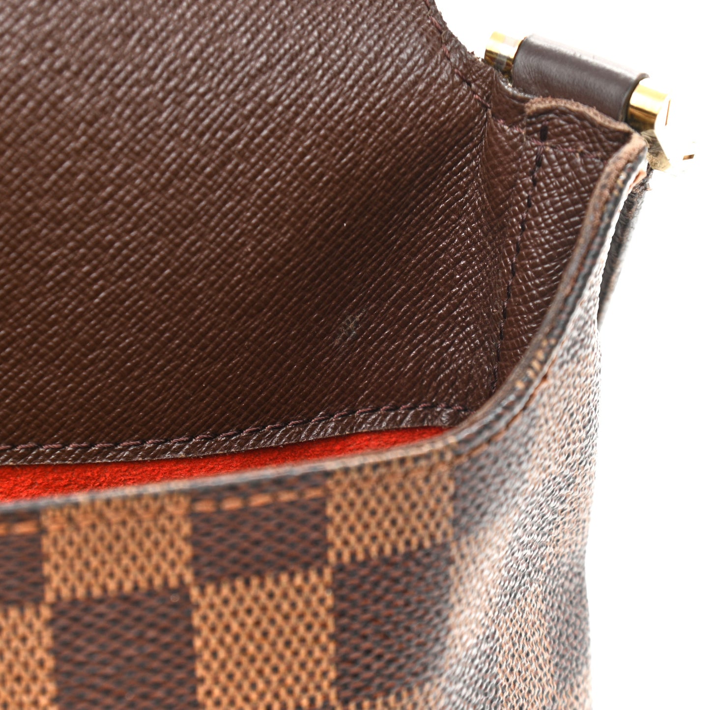 Damier Ebene Musette Salsa Long Strap