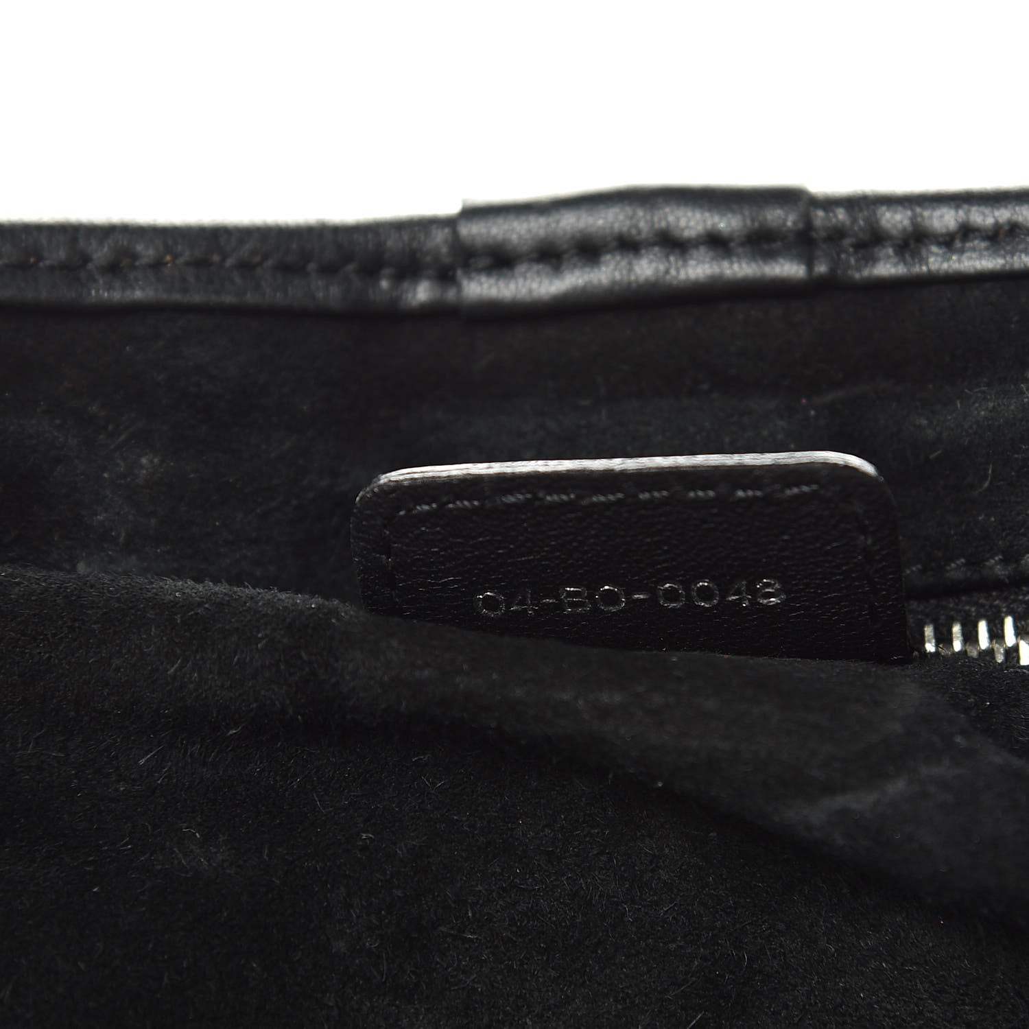 Christian Dior CHRISTIAN DIOR Lambskin Jazzclub Shoulder Bag Black 9 of 13