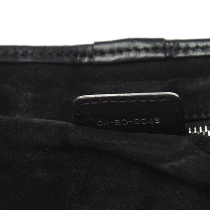 Christian Dior CHRISTIAN DIOR Lambskin Jazzclub Shoulder Bag Black 9 of 13