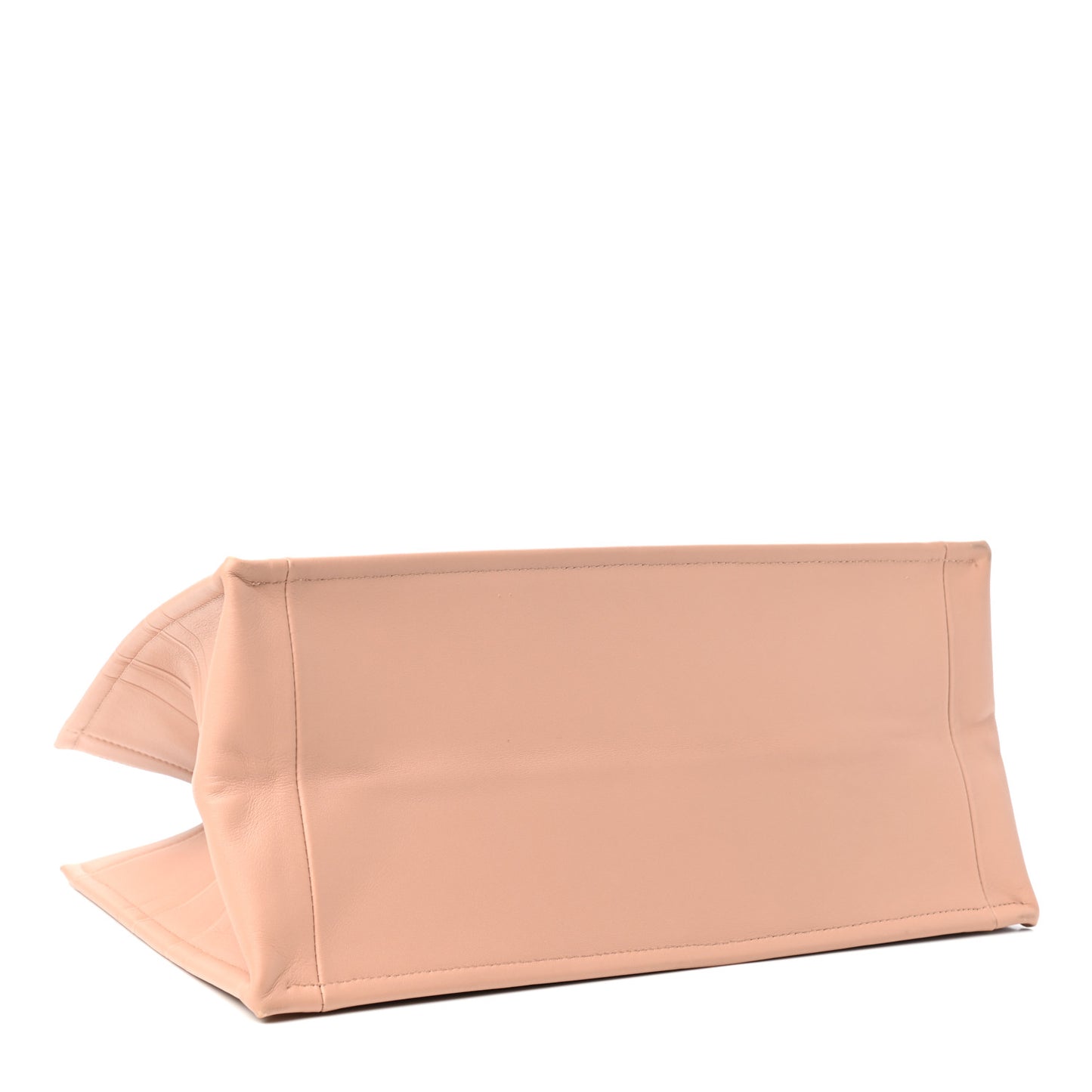 Calfskin Embossed Medium Book Tote Rose de Vents