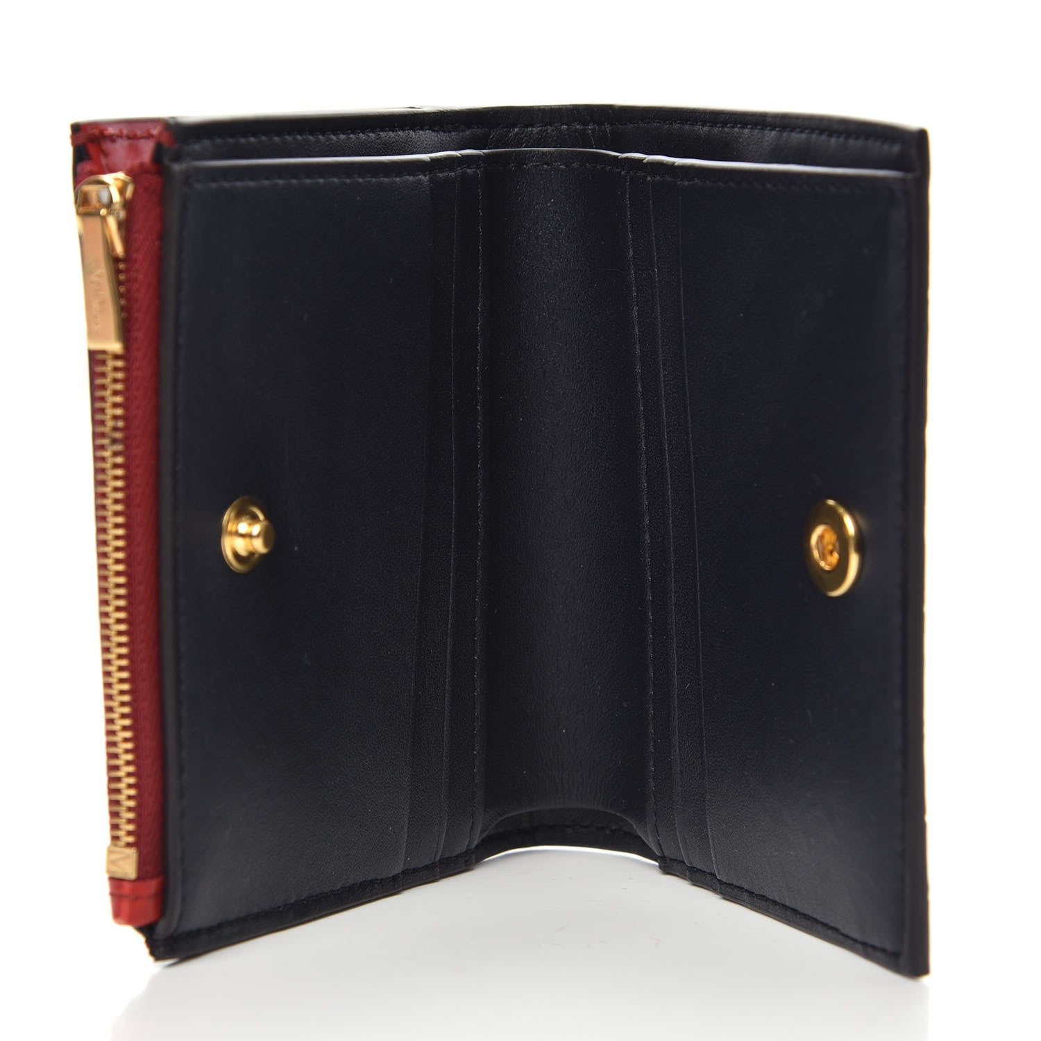Mulberry Shiny Crocodile Embossed Zip Wallet Scarlet 5 of 7