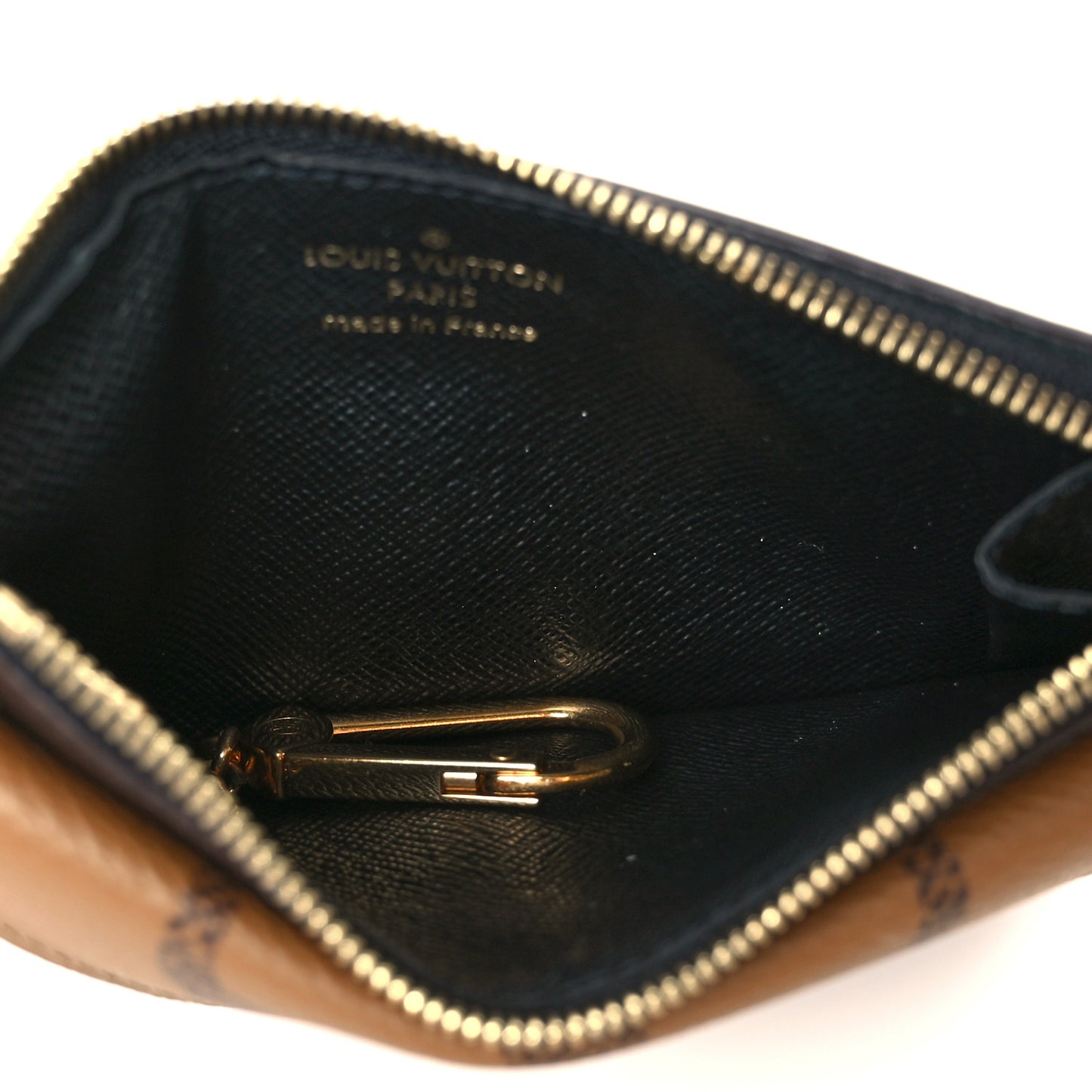 Reverse Monogram Recto Verso Card Holder Brown