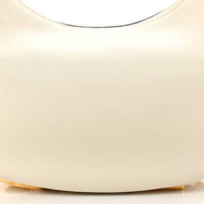 Fendi Vitello Grace Matte Medium Fendigraphy Hobo Bag White Ice 8 of 10