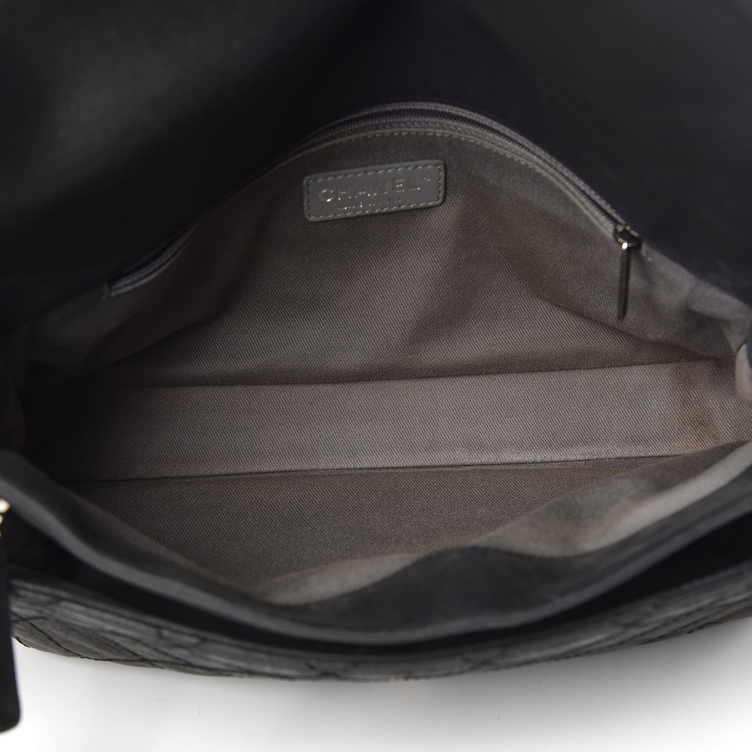 Chanel Iridescent Calfskin Large Coco Daily Flap Black 7 of 13