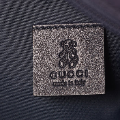 Gucci Nylon Monogram Cosmetic Case Navy 6 of 7