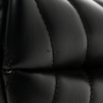 Saint Laurent Calfskin Y Quilted Monogram Small Loulou Chain Satchel Black 12 of 12