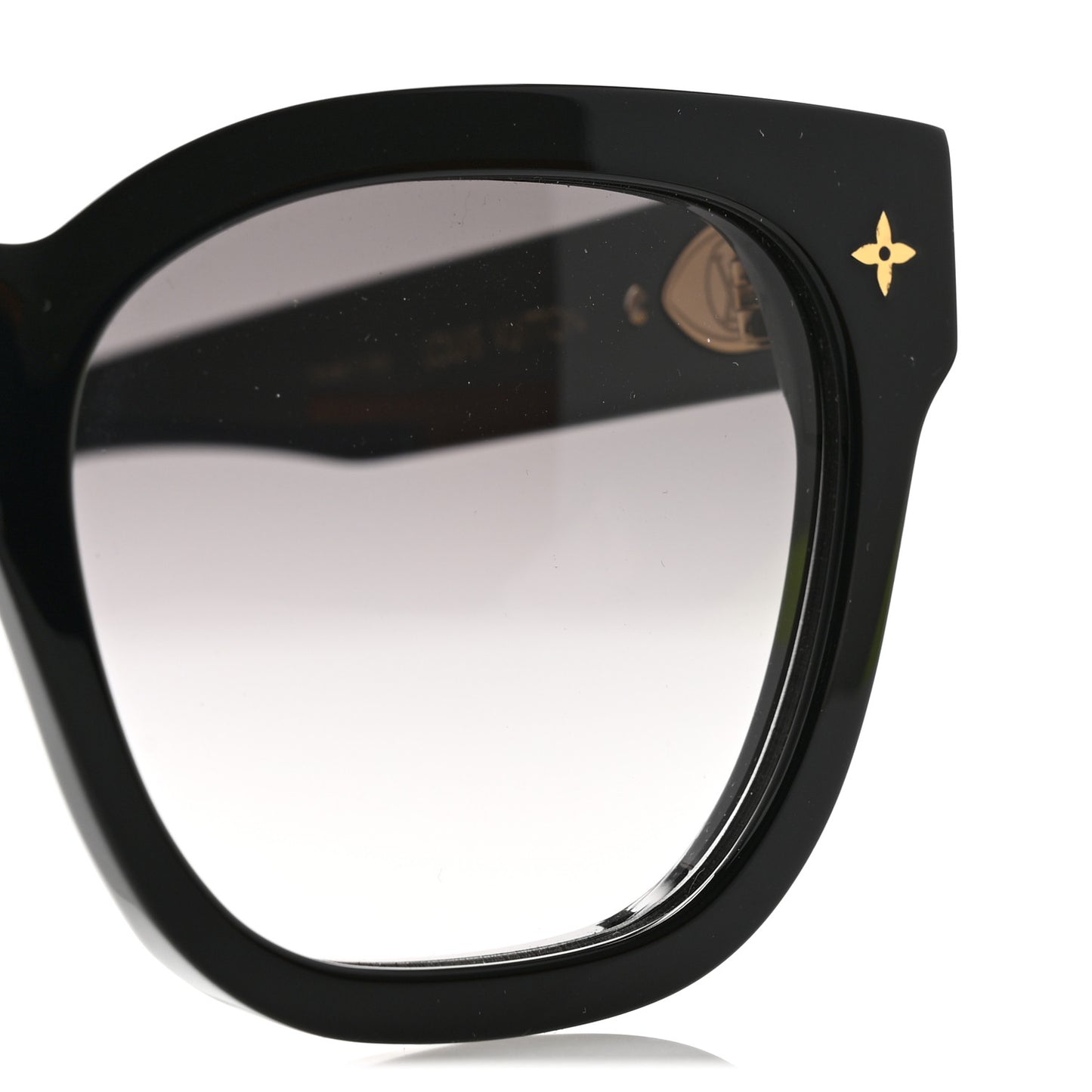 Acetate My Monogram Square Sunglasses Z1523E Black