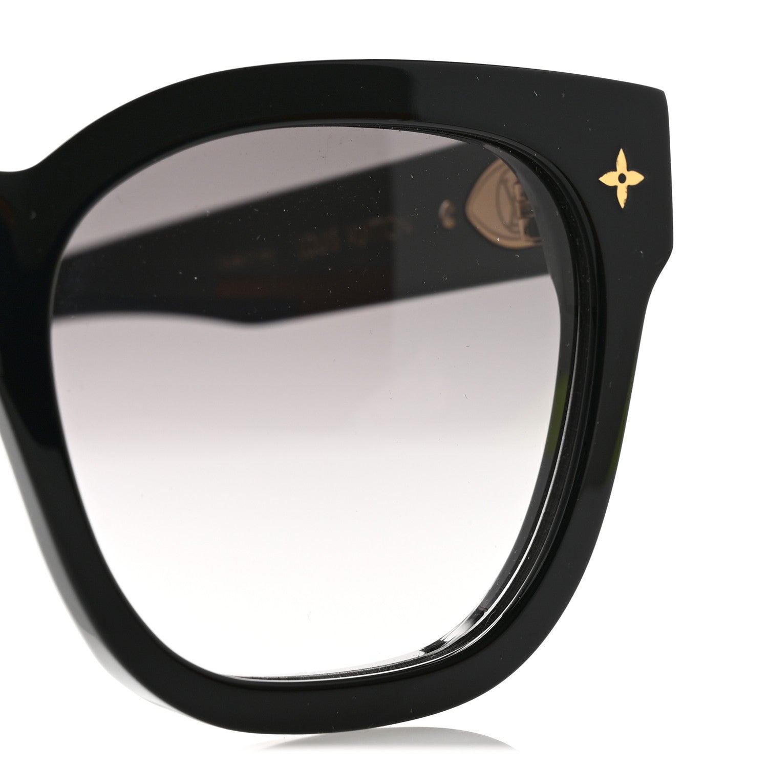 Louis Vuitton Acetate My Monogram Square Sunglasses Z1523E Black 9 of 12