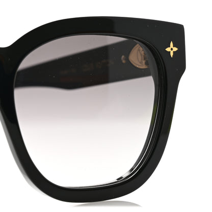 Louis Vuitton Acetate My Monogram Square Sunglasses Z1523E Black 9 of 12