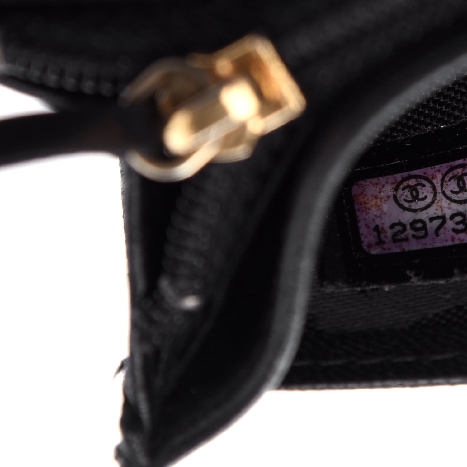 Chanel Caviar Timeless CC Yen Wallet Black 8 of 9