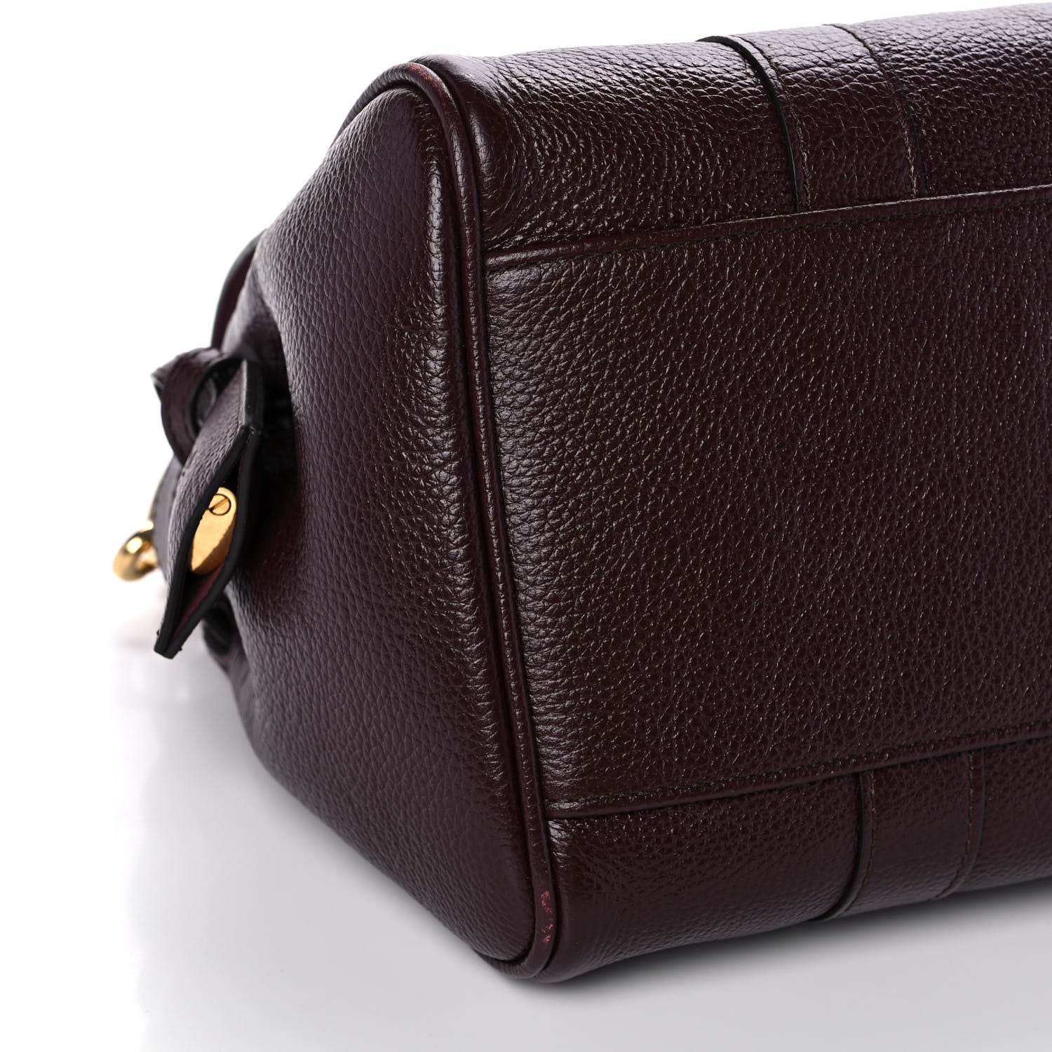 Mulberry Classic Grain Calfskin Small Bayswater Oxblood 9 of 13