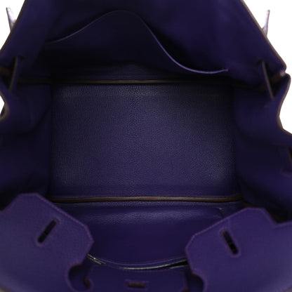 Hermes Togo BIRKIN 35 Iris 5 of 13