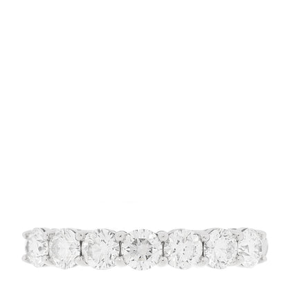 Tiffany Platinum Diamond 3.5mm Embrace Half Circle Band Ring 52 6 1 of 5