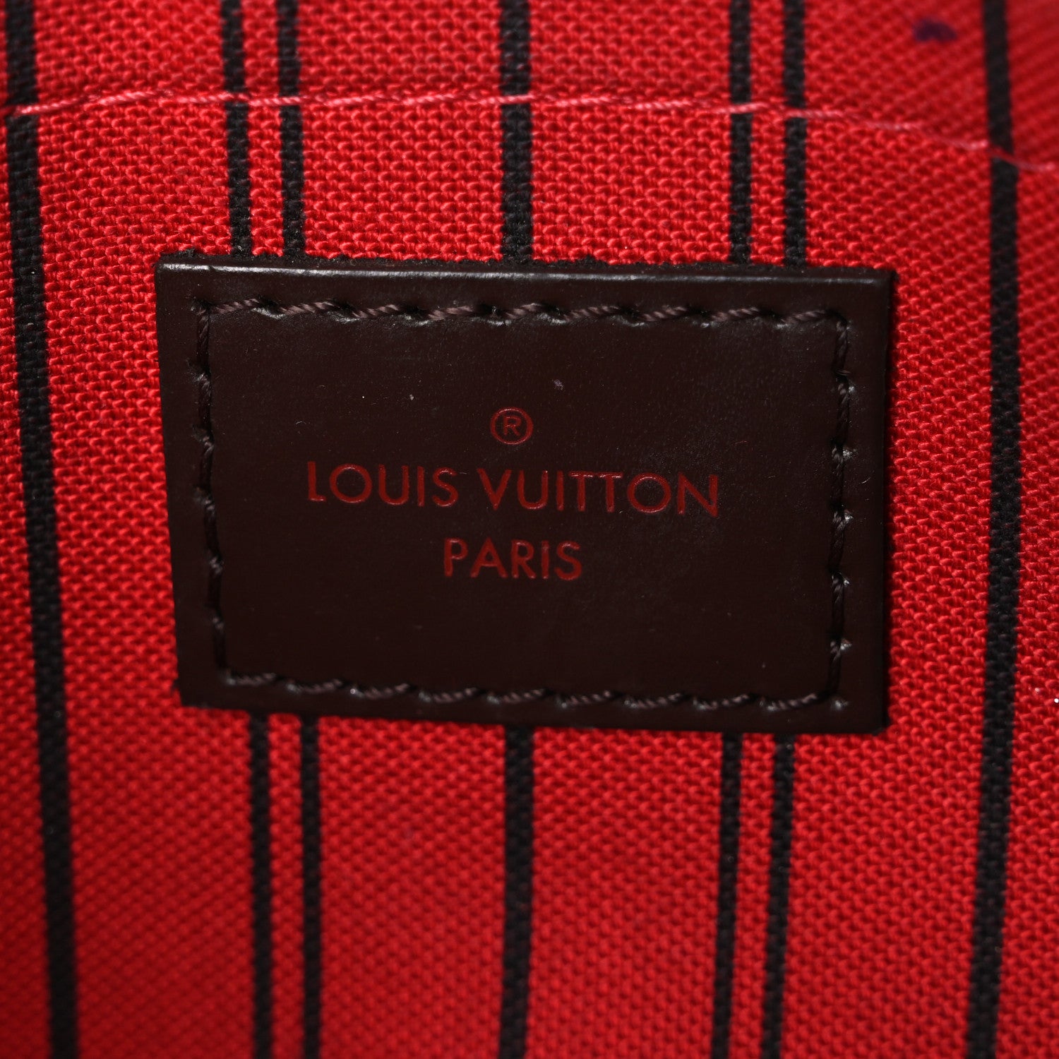 Louis Vuitton Damier Ebene Neverfull MM GM Pochette 7 of 9
