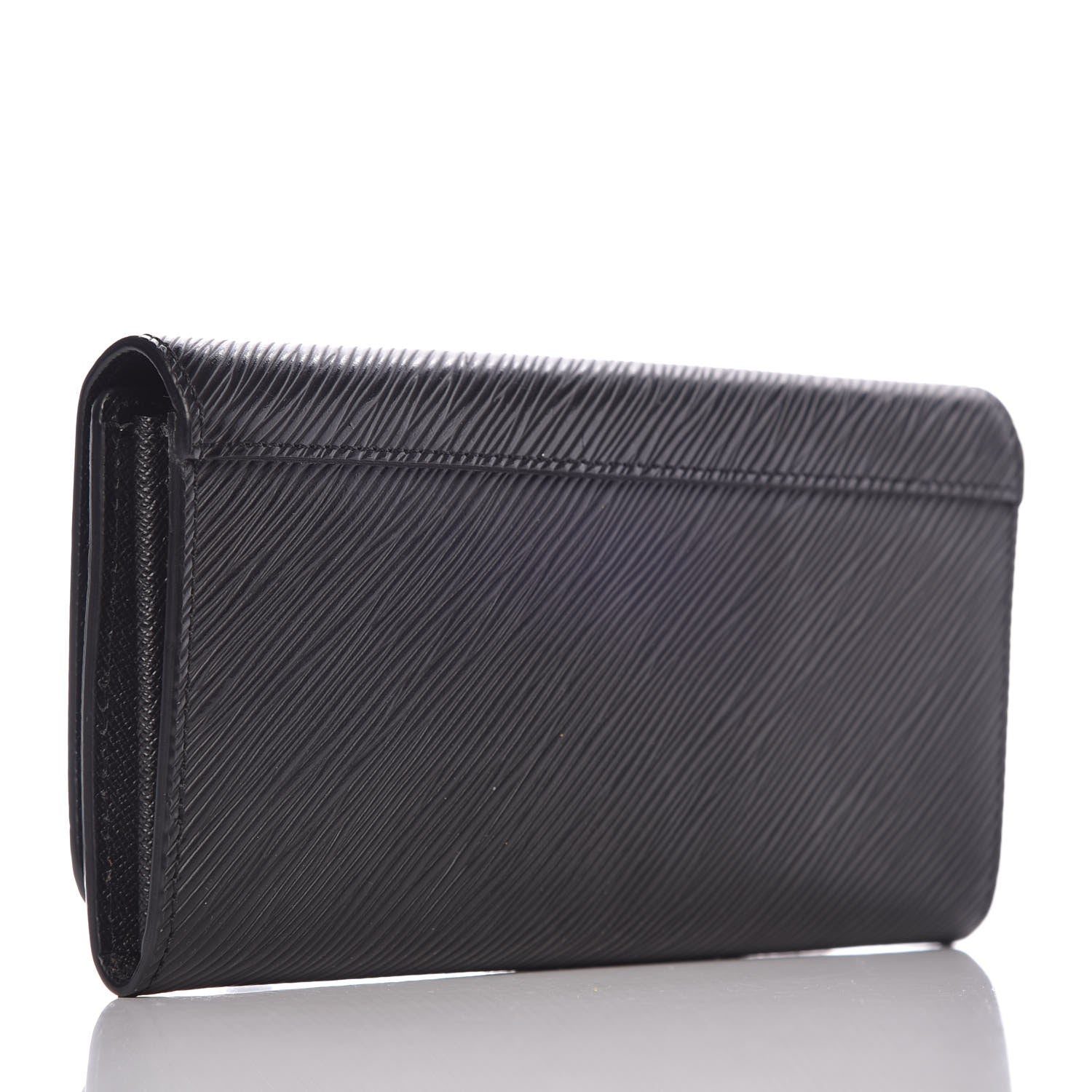 Louis Vuitton Epi Twist Wallet Black 3 of 7