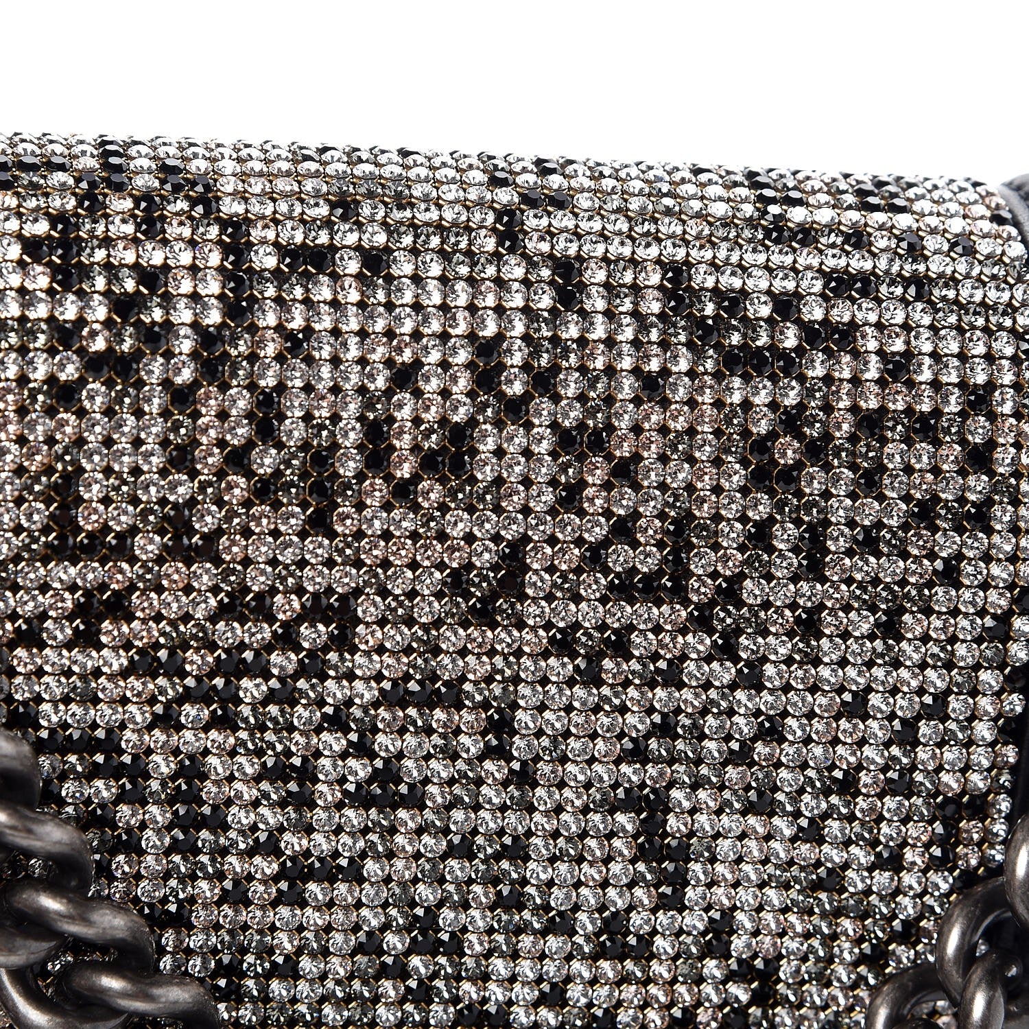 Chanel Calfskin Crystal Studded Small Studded Boy Flap Black 12 of 12