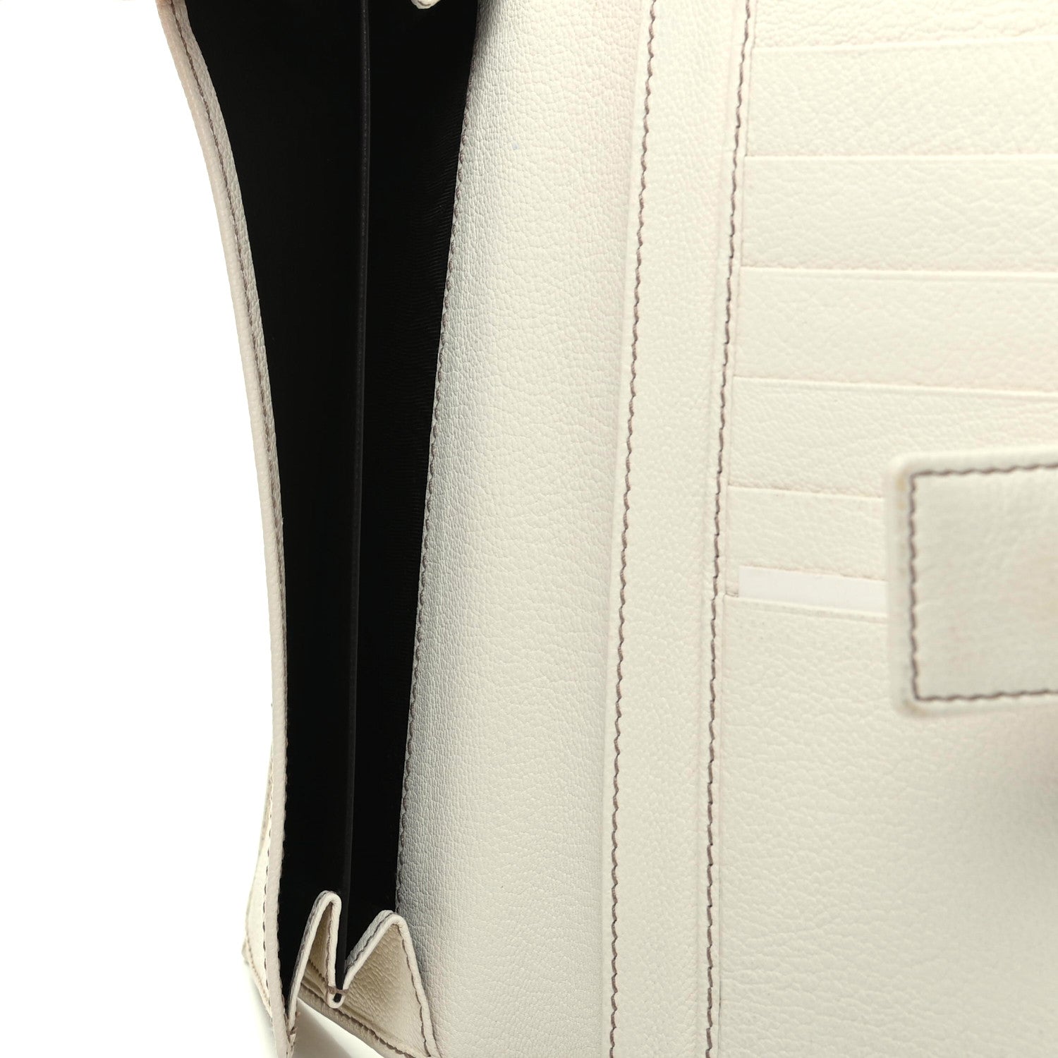 Gucci Calfskin Princy Continental Wallet White 6 of 9