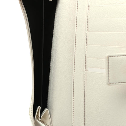 Gucci Calfskin Princy Continental Wallet White 6 of 9