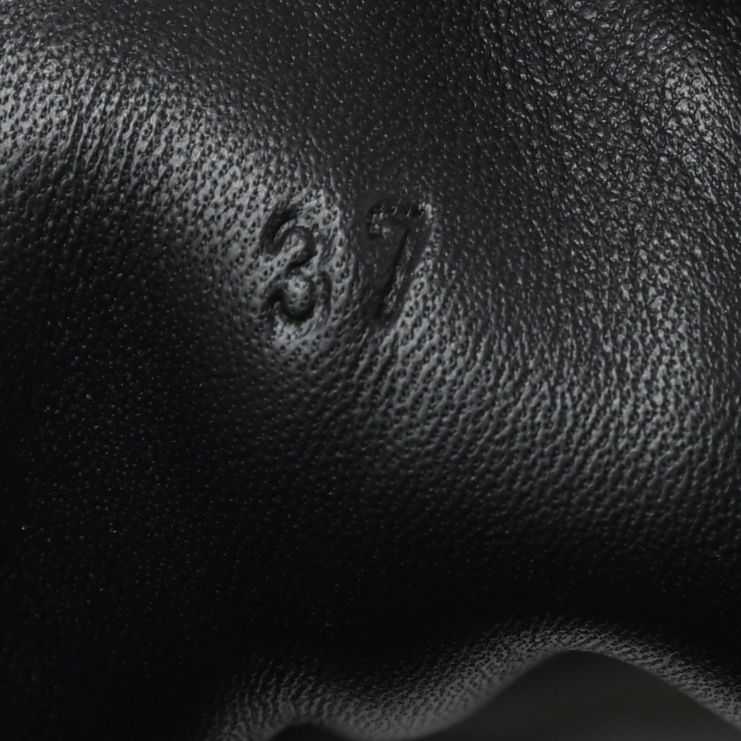 Calfskin Day Sneakers 37 Black