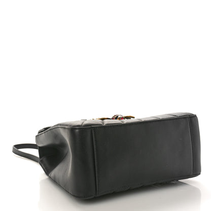 Gucci Calfskin Bamboo Trapuntata Queen Margaret Backpack Black 4 of 10