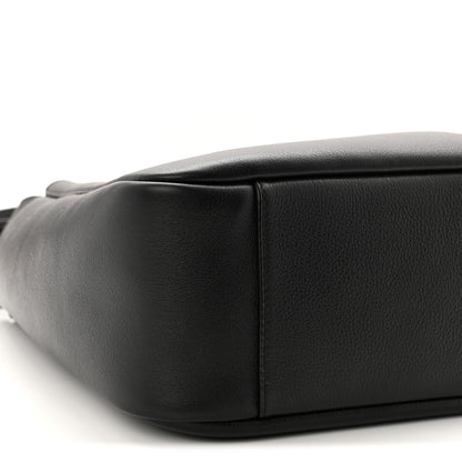Saint Laurent Smooth Calfskin Small Le 5 A 7 Soft Hobo Black 9 of 10