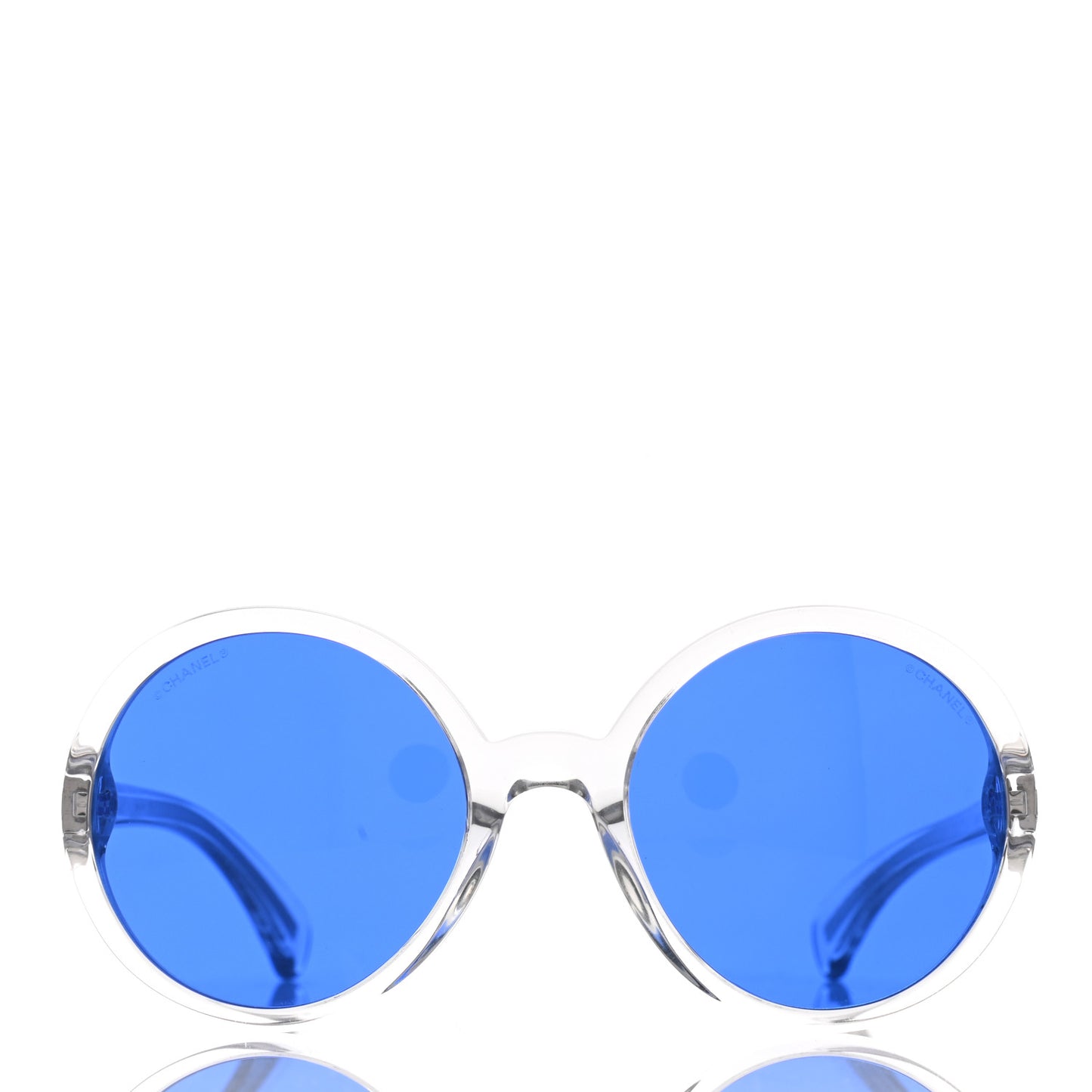 Acetate Round Sunglasses 71287A Blue