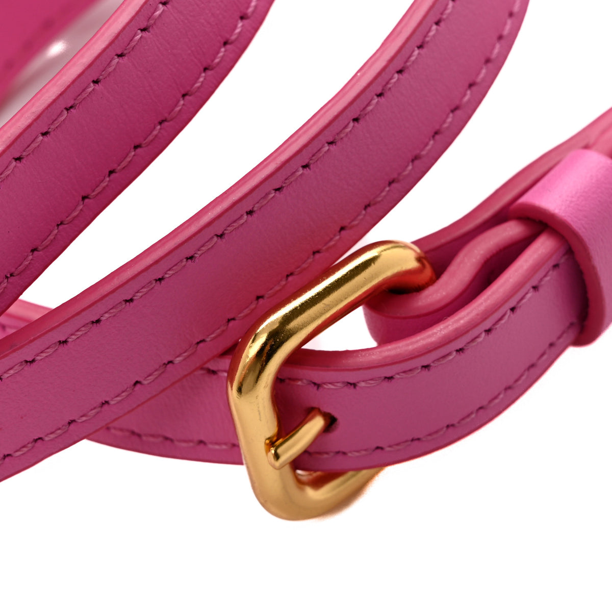 Smooth Calfskin Le Grand Bambino Neon Pink