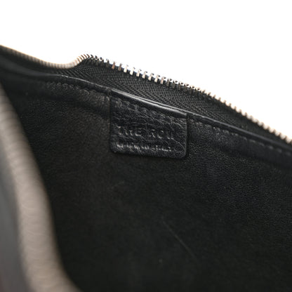 The Row Grained Calfskin Half Moon Shoulder Bag Black 6 of 10