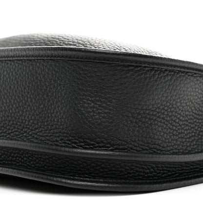 Hermes Taurillon Clemence Evelyne III PM Black 10 of 11